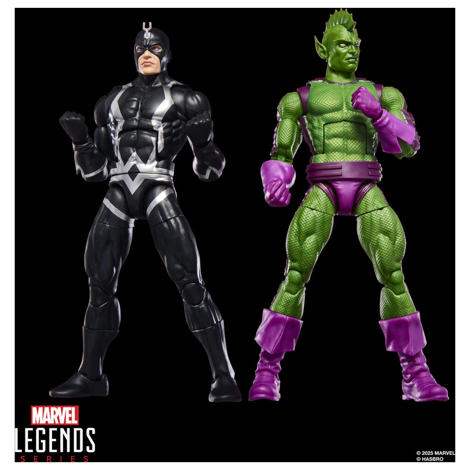 Marvel Legends Series Inhumans Black Bolt & Triton Doppelpack 2 Figuren 15 cm Produktfoto