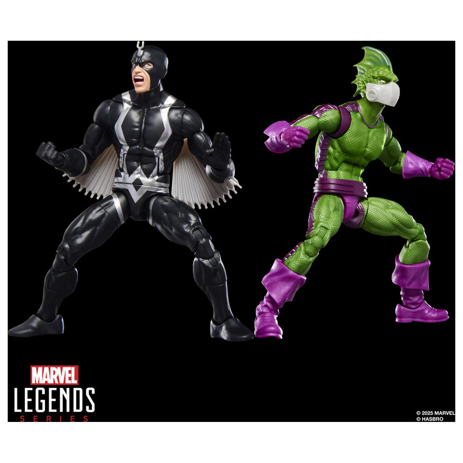 Marvel Legends Series Inhumans Black Bolt & Triton Doppelpack 2 Figuren 15 cm Produktfoto