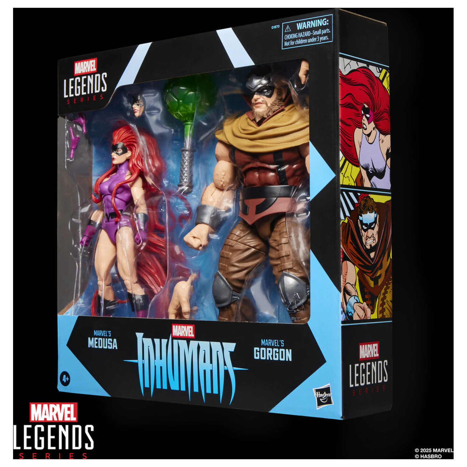 Marvel Legends Series Inhumans Medusa & Gorgon Pack 2 Figuren Produktfoto
