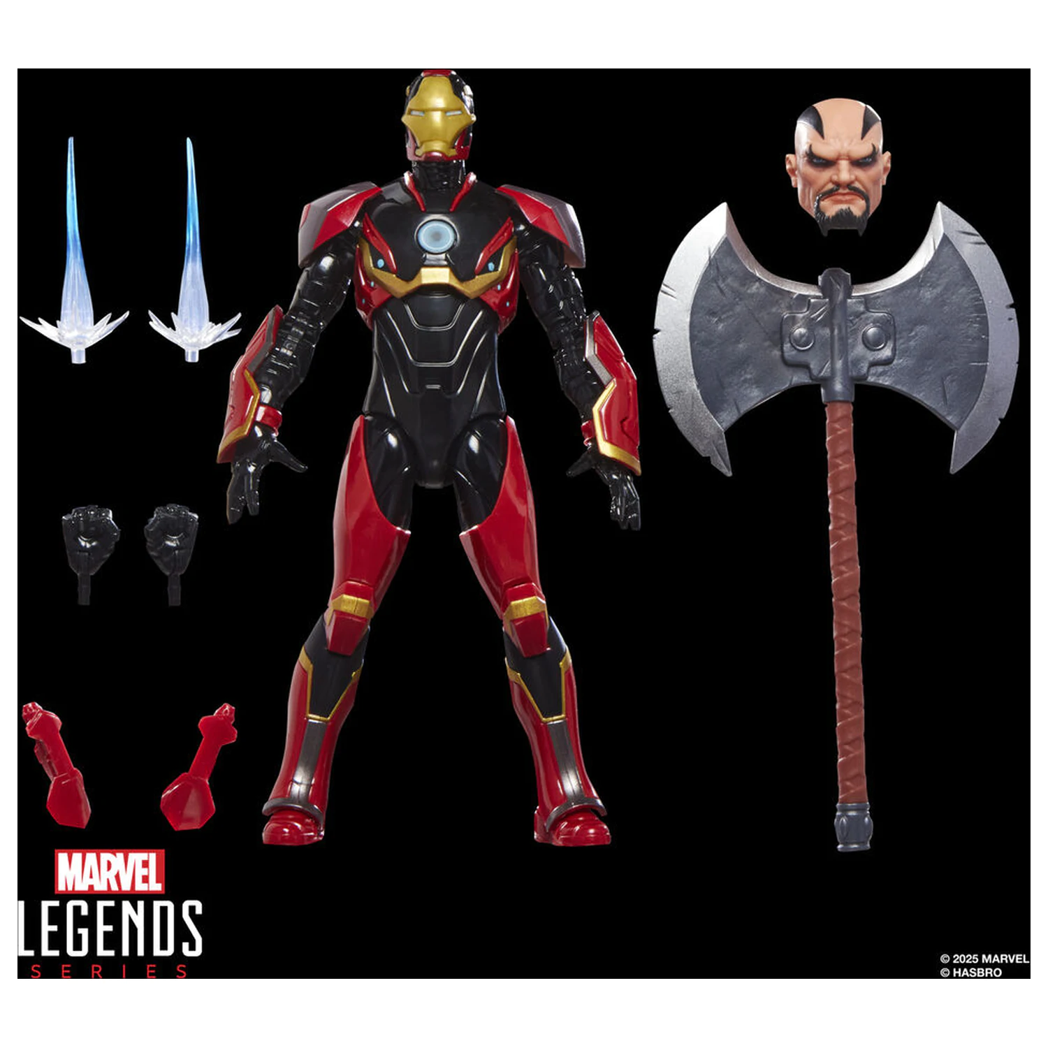 Marvel Legends Series Iron Man Mark 72 Figur 15cm Produktfoto