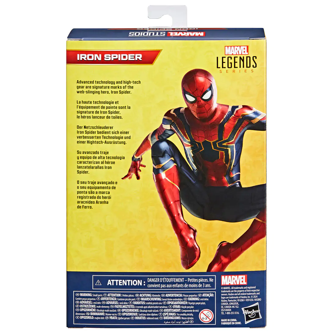 Marvel Legends Series Iron Spider Figur 15cm termékfotó