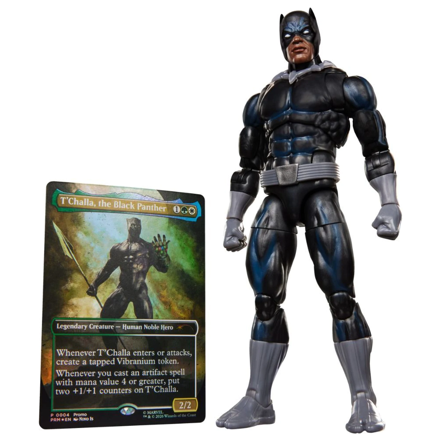 Marvel Legends Series Magic The Gathering Black Panther Figur 15 cm Produktfoto
