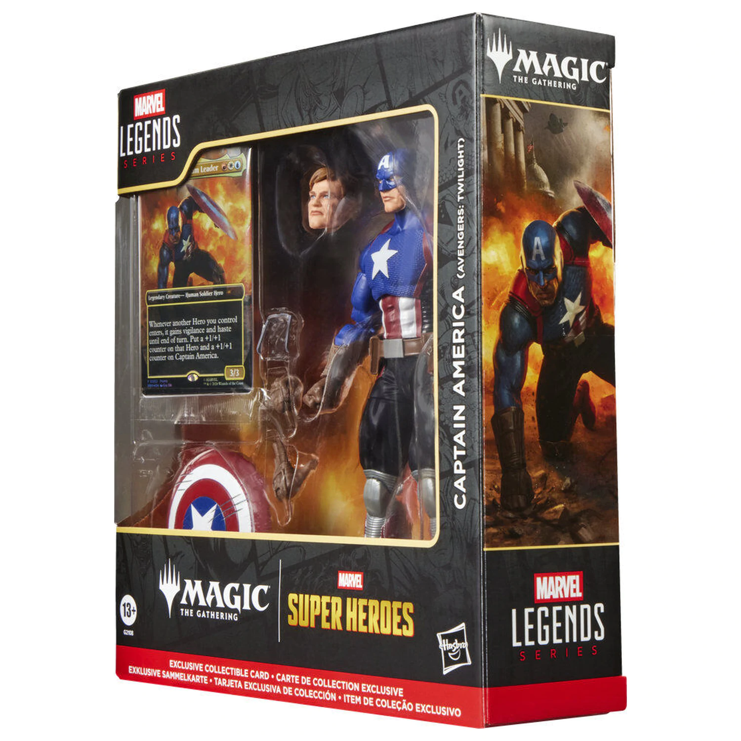 Marvel Legends Series Magic The Gathering Captain America Avengers Twilight Figur 15 cm Produktfoto