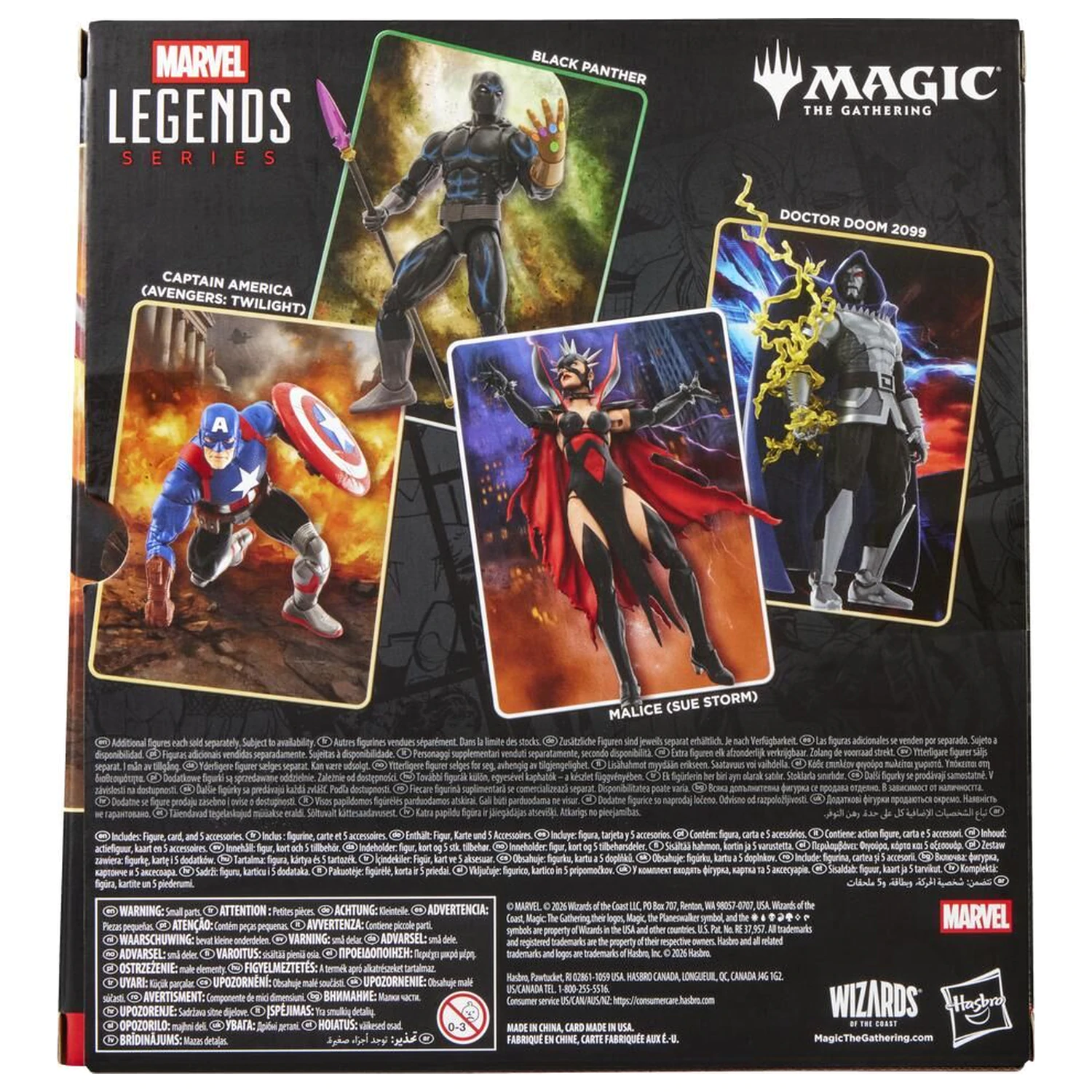 Marvel Legends Series Magic The Gathering Captain America Avengers Twilight Figur 15 cm Produktfoto