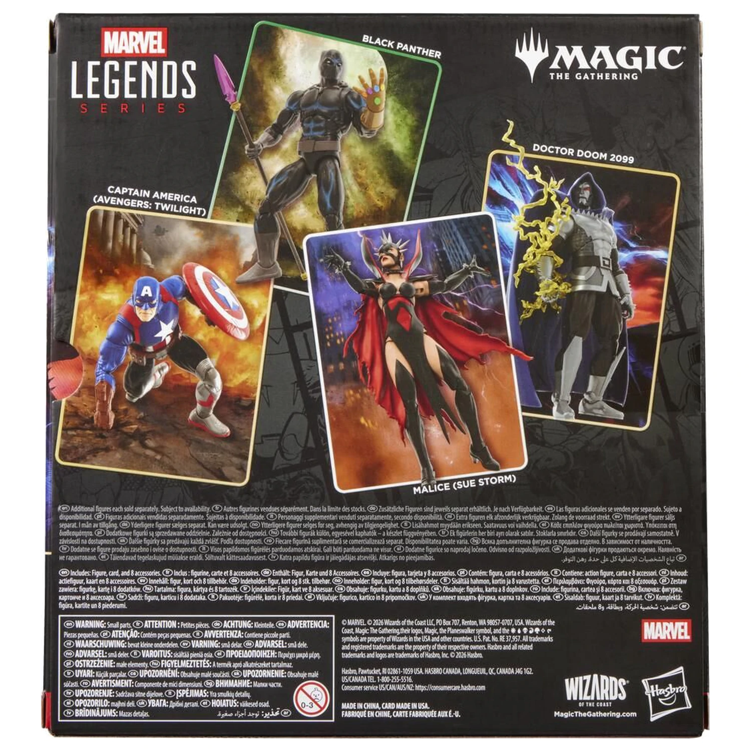 Marvel Legends Series Magic The Gathering Doctor Doom 2099 Figur 15cm Produktfoto