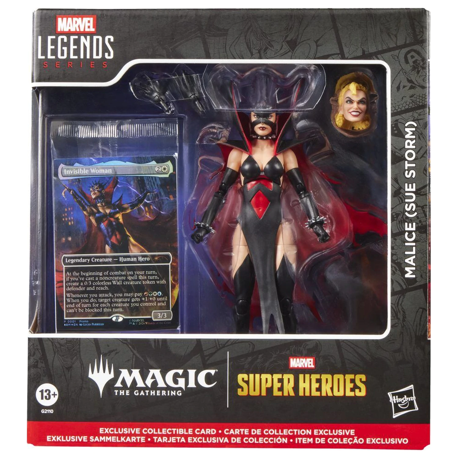 Marvel Legends Series Magic The Gathering Malice Sue Storm Figur 15cm Produktfoto