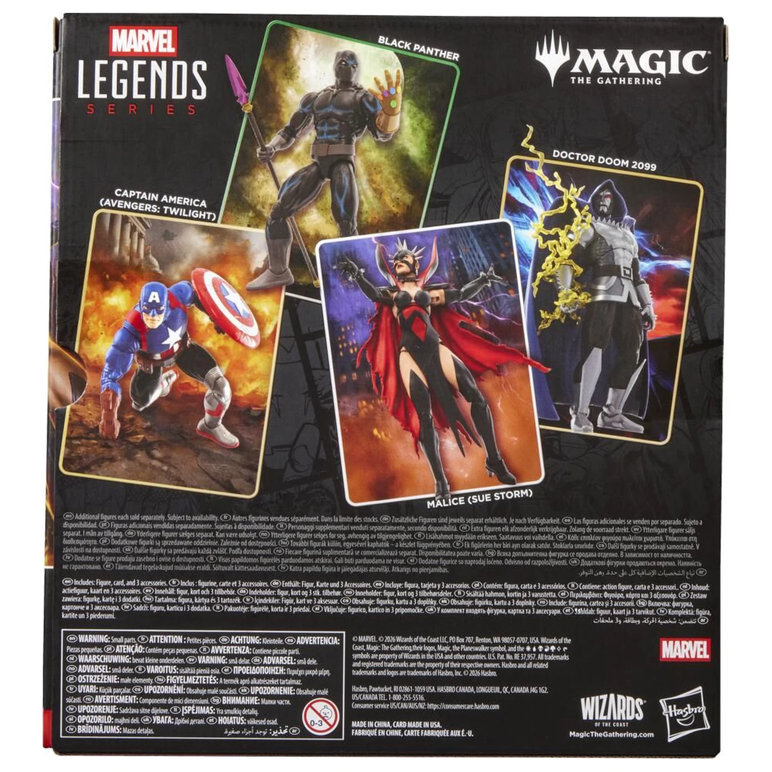 Marvel Legends Series Magic The Gathering Malice Sue Storm Figur 15cm Produktfoto