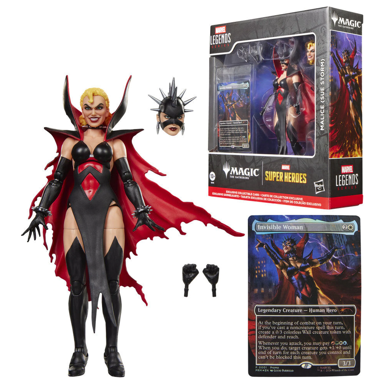 Marvel Legends Series Magic The Gathering Malice Sue Storm Figur 15cm Produktfoto