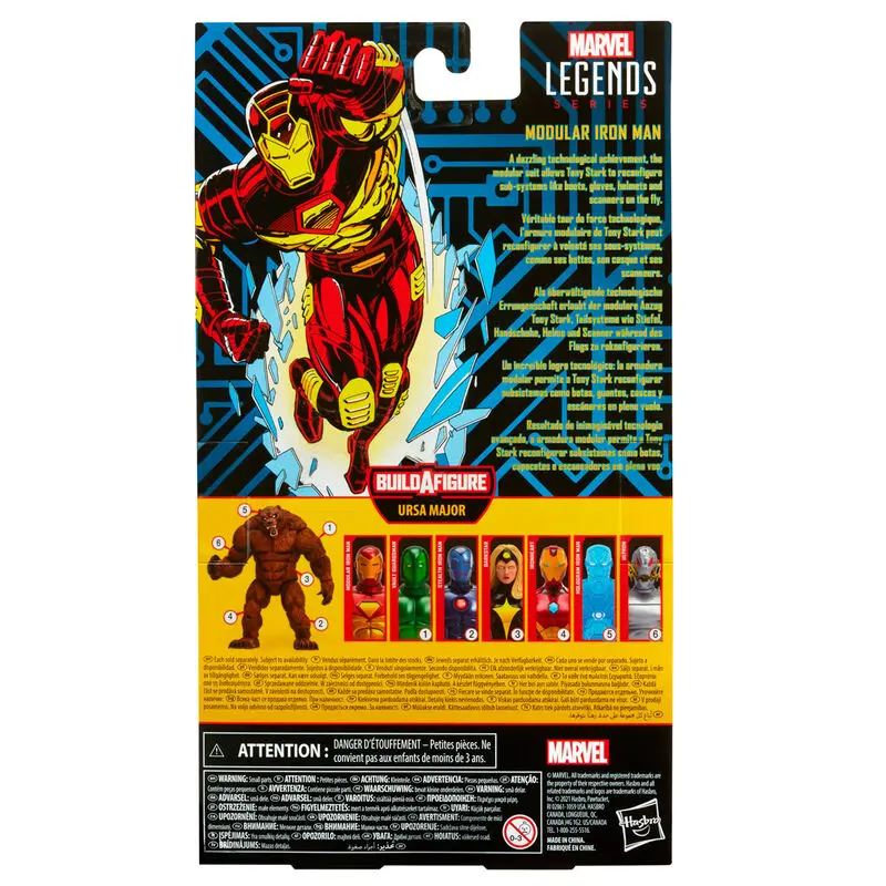 Marvel Legends Series Modular Iron Man Figur 15cm Produktfoto