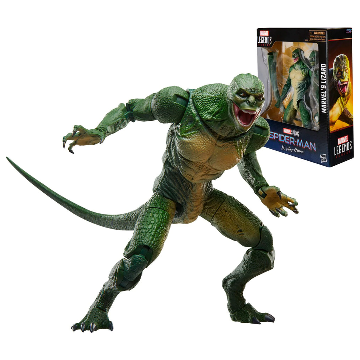 Marvel Legends Series Spider-Man No Way Home Marvels Lizard Figur 15 cm Produktfoto