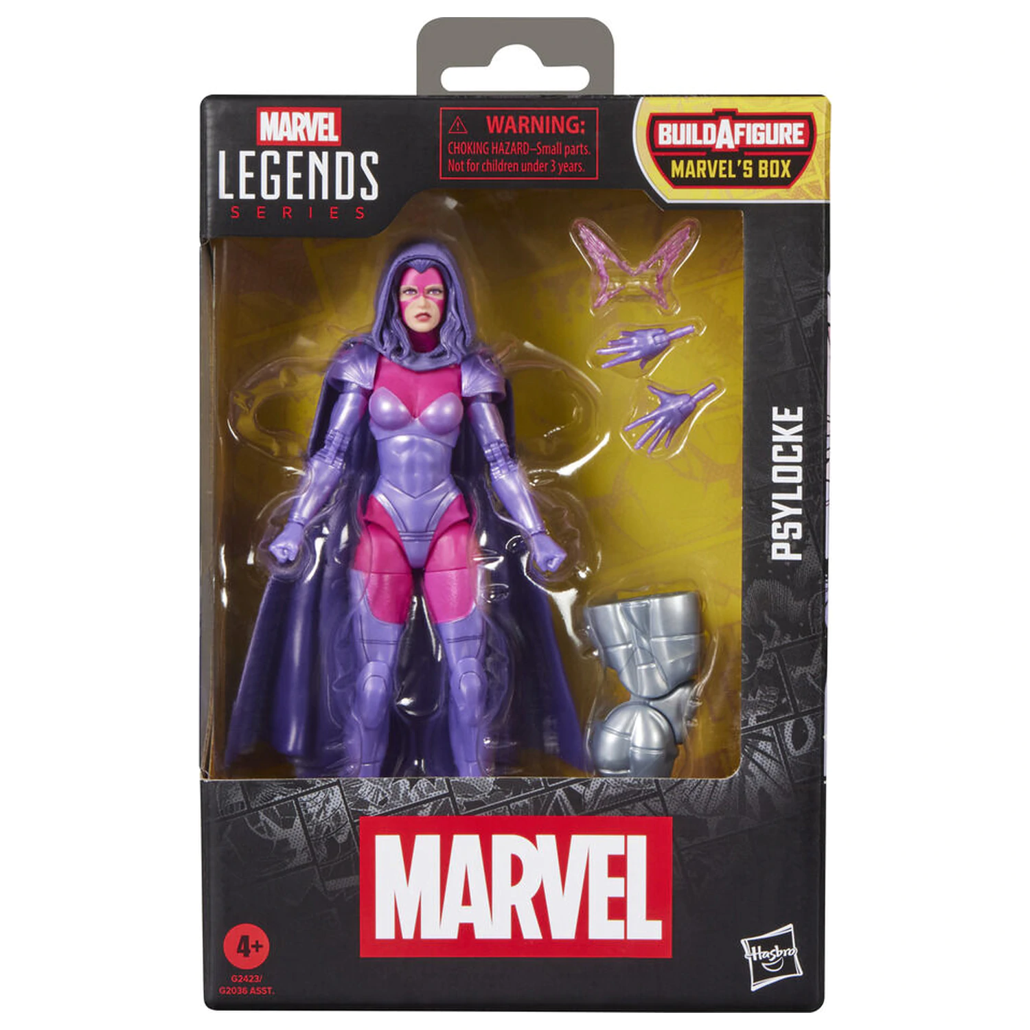 Marvel Legends Series Psylocke Figur 15cm Produktfoto