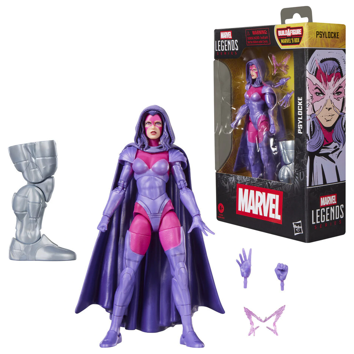 Marvel Legends Series Psylocke Figur 15cm Produktfoto
