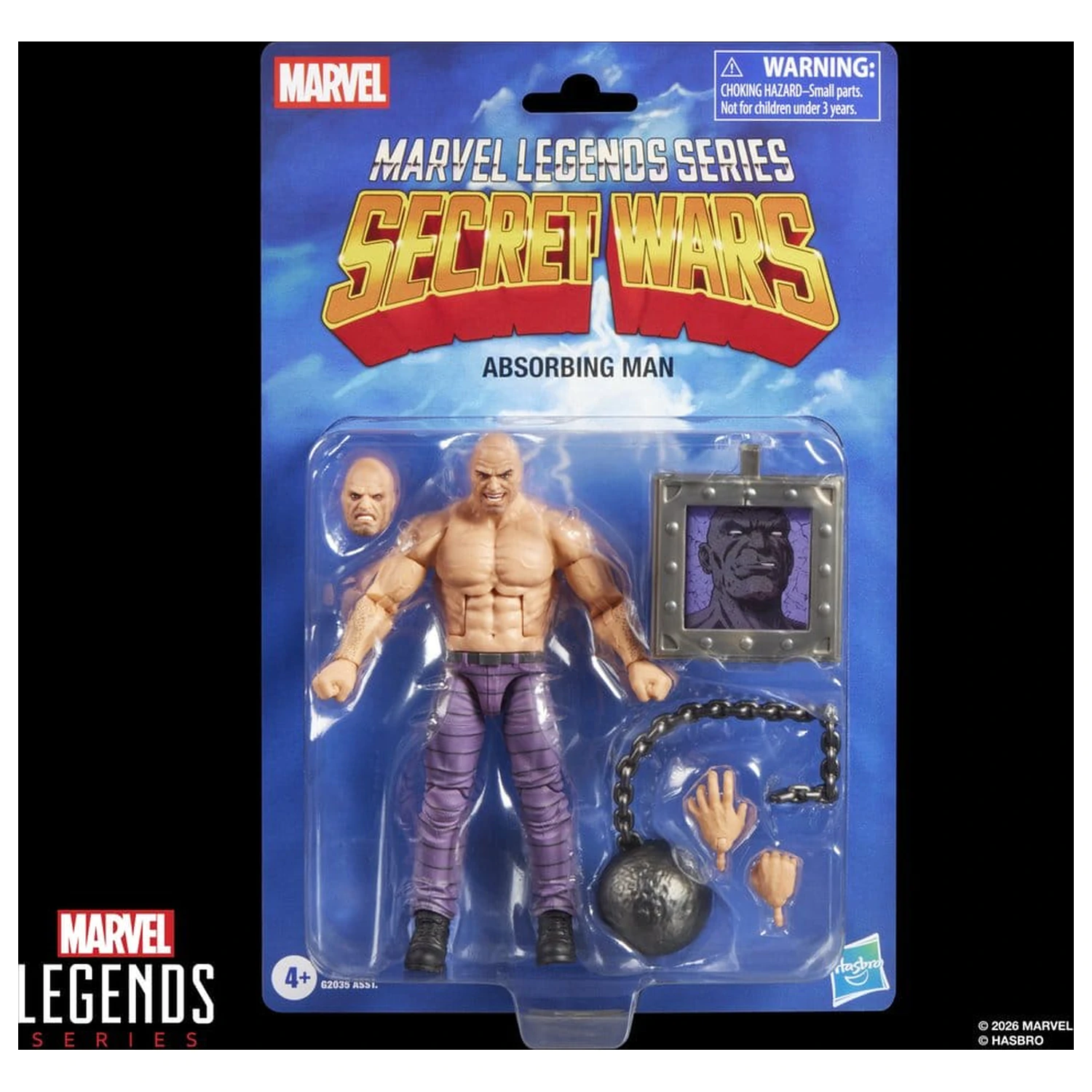 Marvel Legends Series Secret Wars Absorbing Figur 15cm Produktfoto