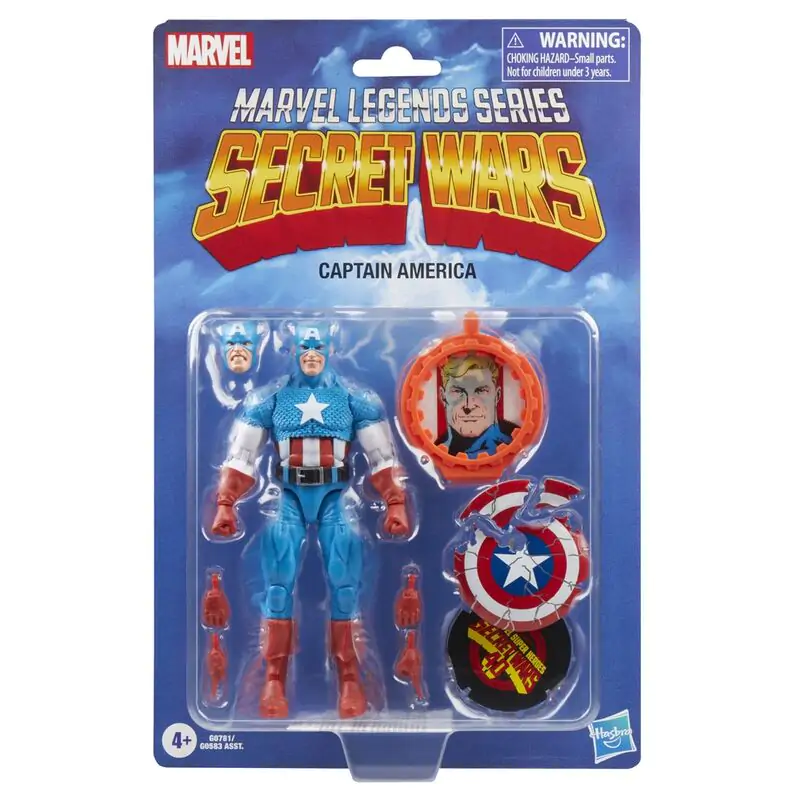 Marvel Legends Series Secret Wars Captain America Figur 15cm termékfotó