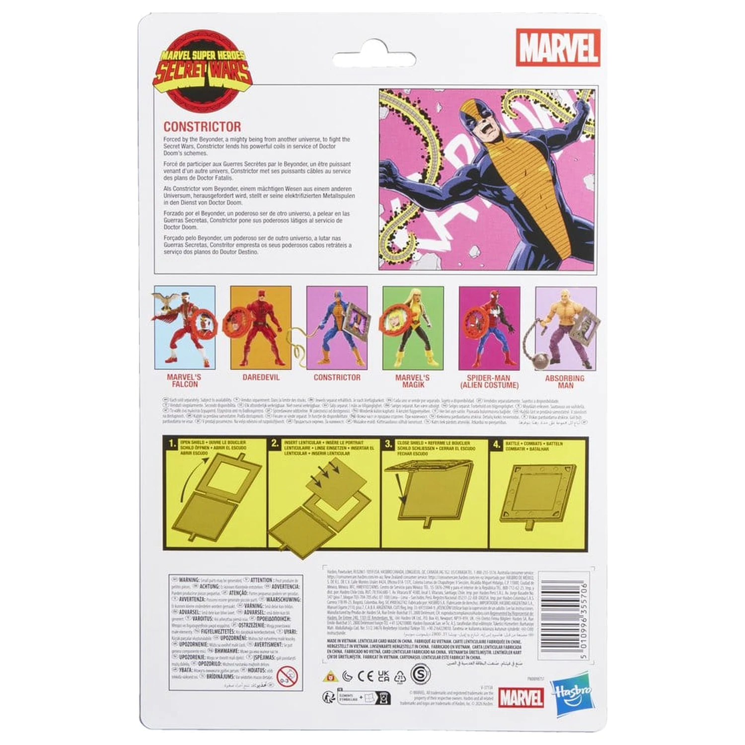 Marvel Legends Series Secret Wars Constrictor Figur 15 cm Produktfoto