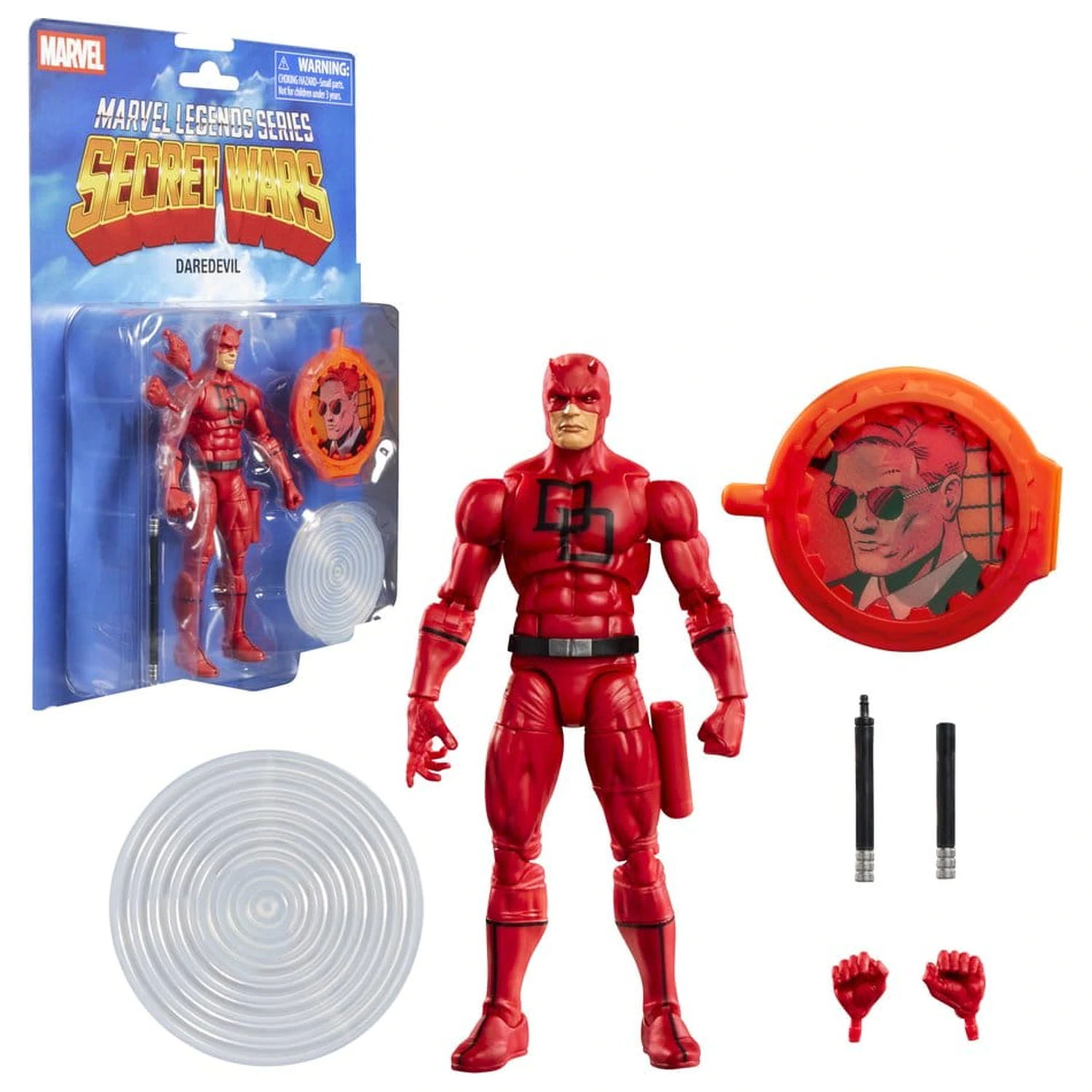 Marvel Legends Series Secret Wars Daredevil Figur 15cm Produktfoto