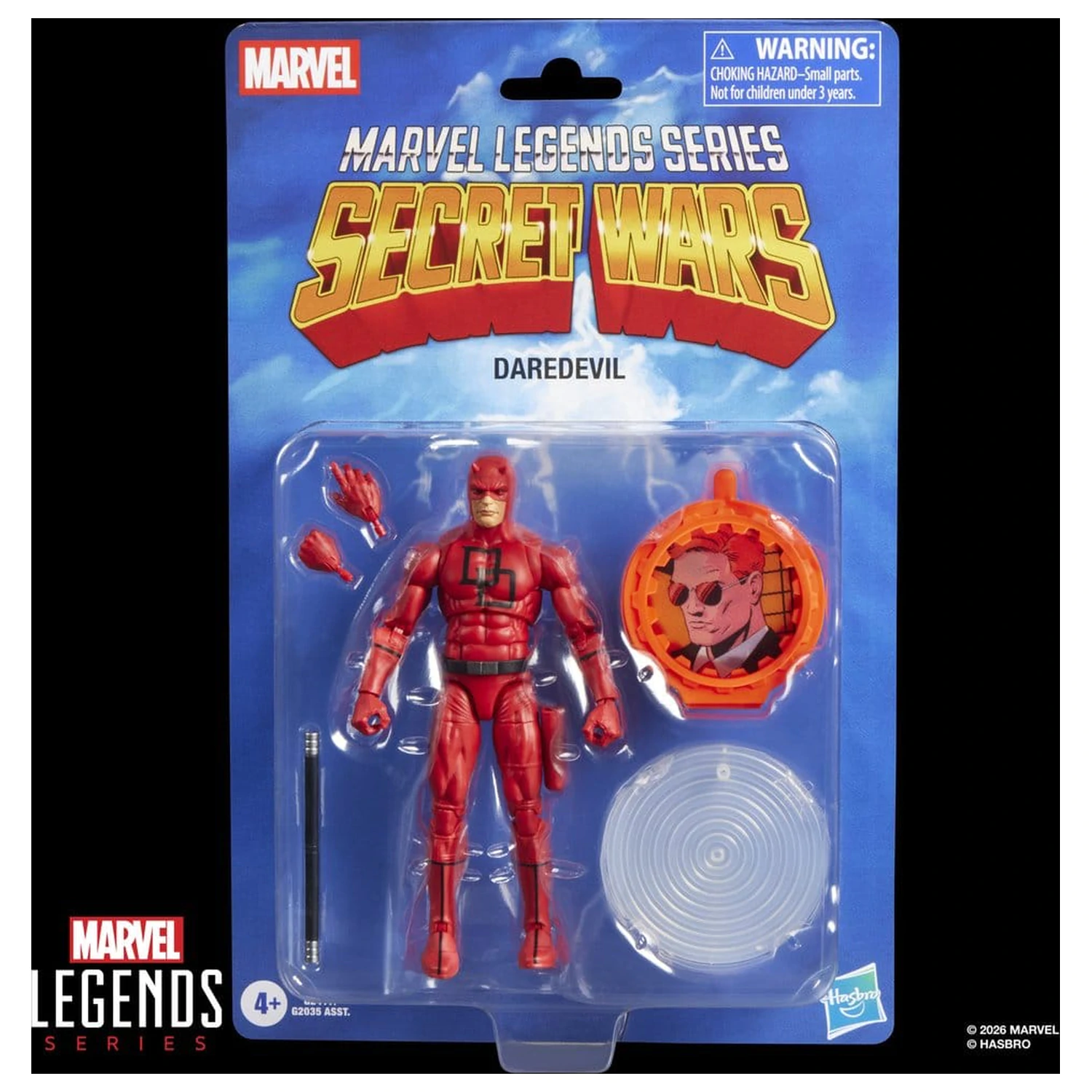 Marvel Legends Series Secret Wars Daredevil Figur 15cm Produktfoto