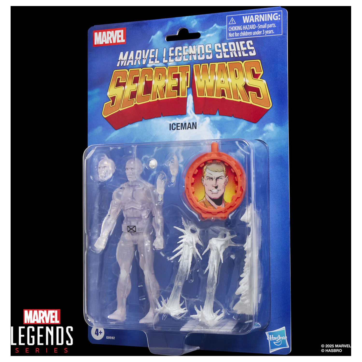Marvel Legends Series Secret Wars Iceman Figur 15cm Produktfoto