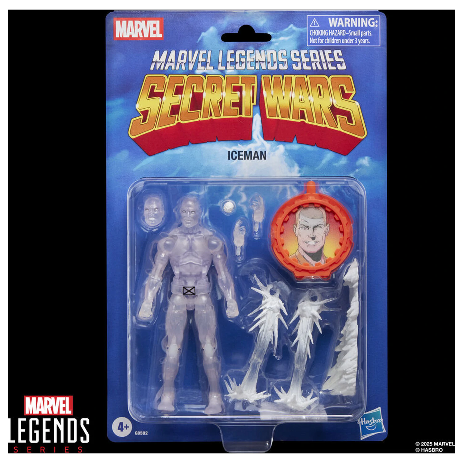 Marvel Legends Series Secret Wars Iceman Figur 15cm Produktfoto