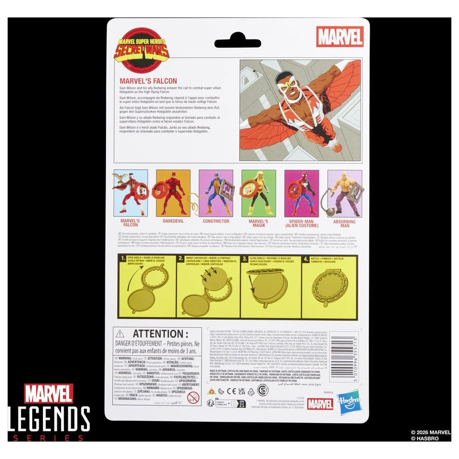 Marvel Legends Series Secret Wars Marvel's Falcon Figur 15cm Produktfoto
