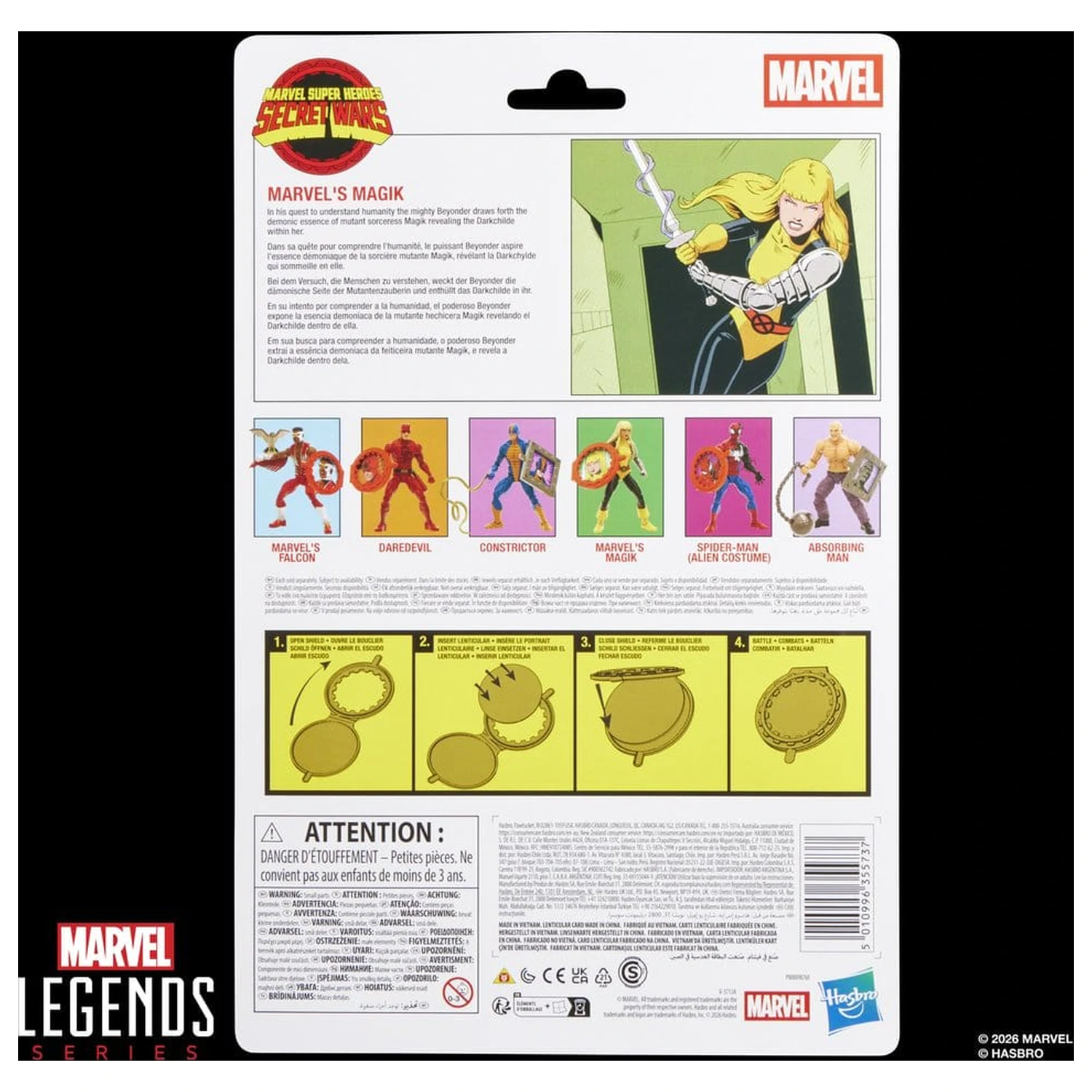 Marvel Legends Series Secret Wars Marvel's Magik Figur 15cm Produktfoto