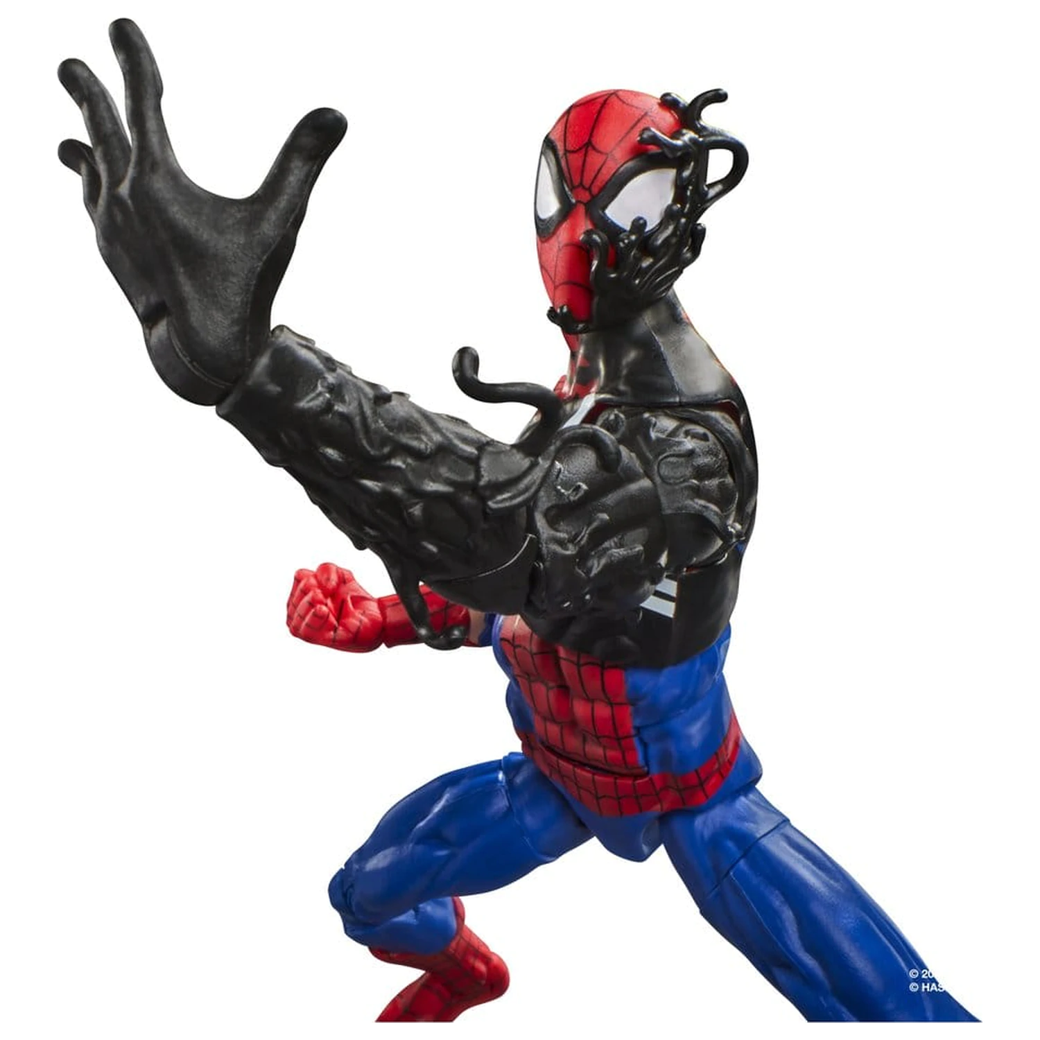 Marvel Legends Series Secret Wars Spiderman Alien Costume Figur 15cm Produktfoto