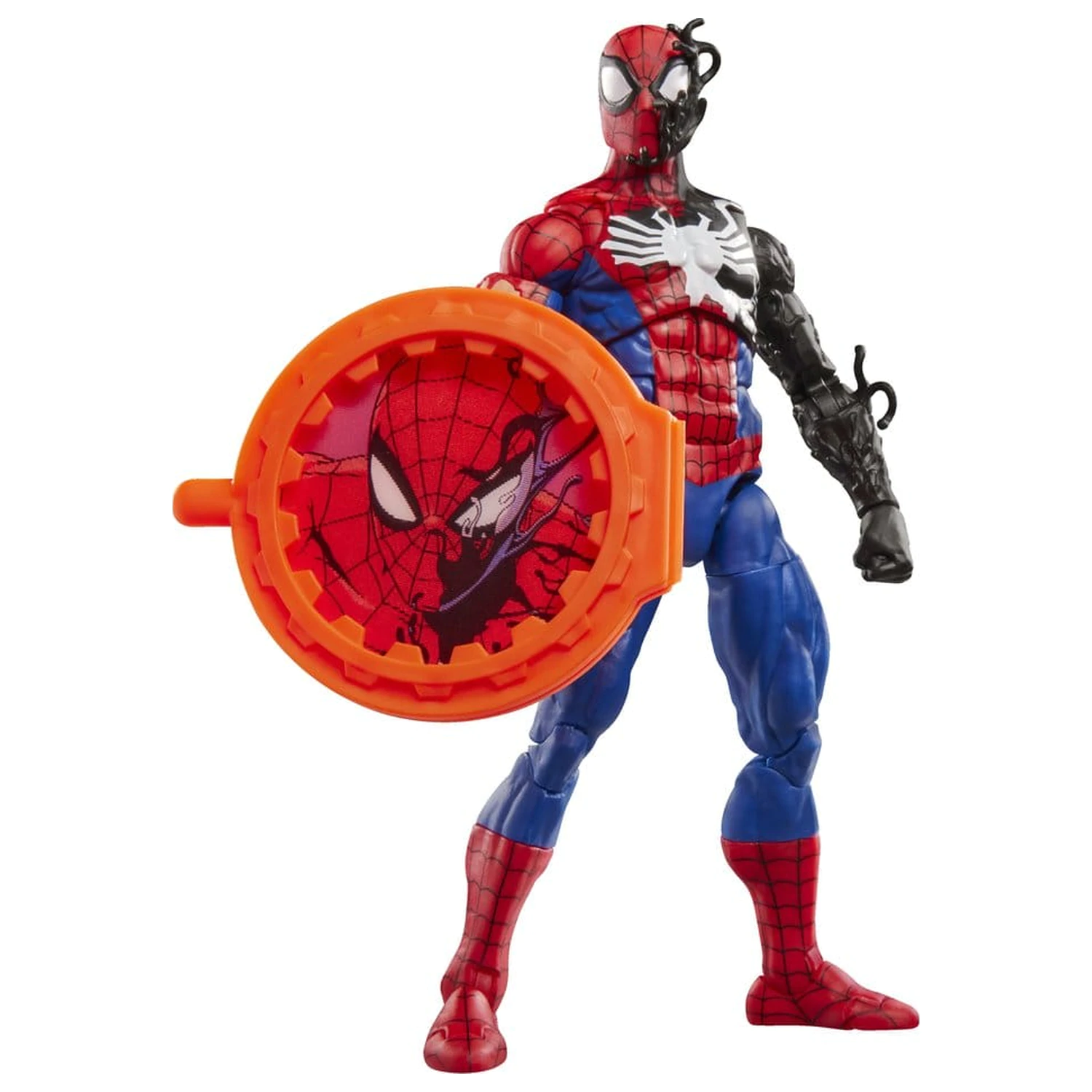 Marvel Legends Series Secret Wars Spiderman Alien Costume Figur 15cm Produktfoto