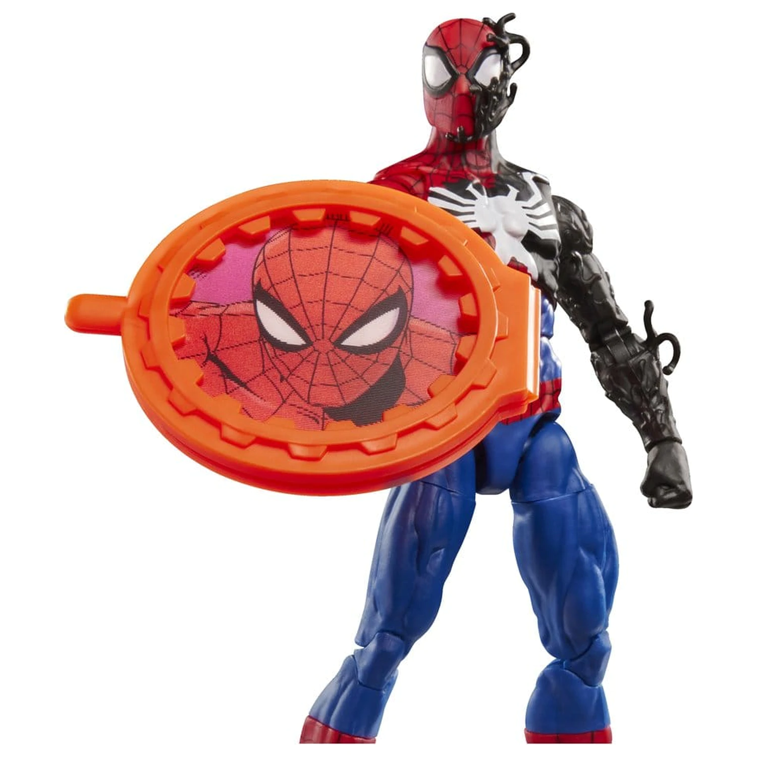 Marvel Legends Series Secret Wars Spiderman Alien Costume Figur 15cm Produktfoto