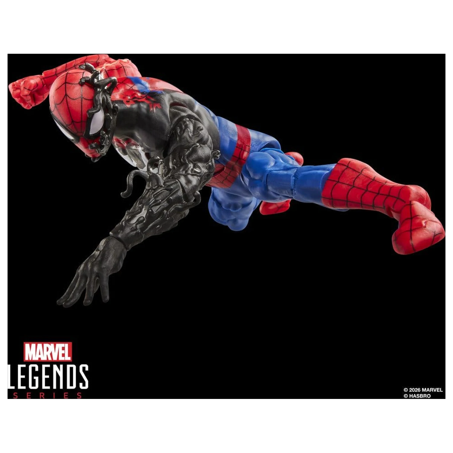 Marvel Legends Series Secret Wars Spiderman Alien Costume Figur 15cm Produktfoto