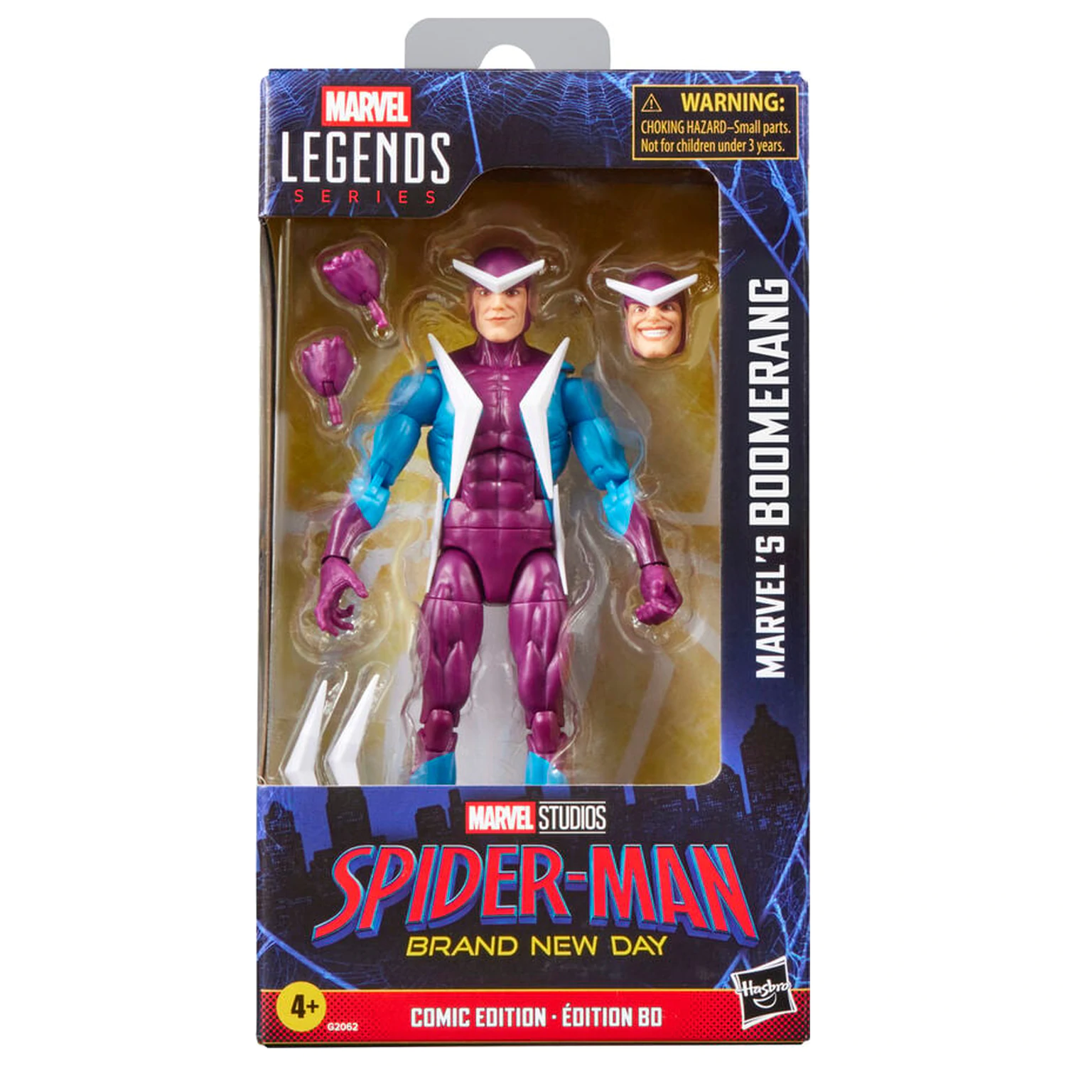 Marvel Legends Serie Spider-Man Brand New Day Marvel's Boomerang Figur 15cm Produktfoto