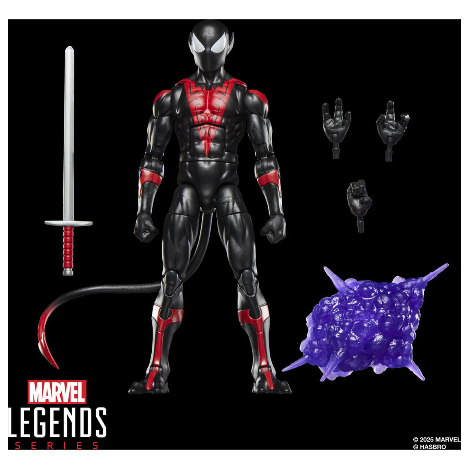 Marvel Legends Series Spider-Man Uncanny Spider-Man Nightcrawler Figur 15cm Produktfoto