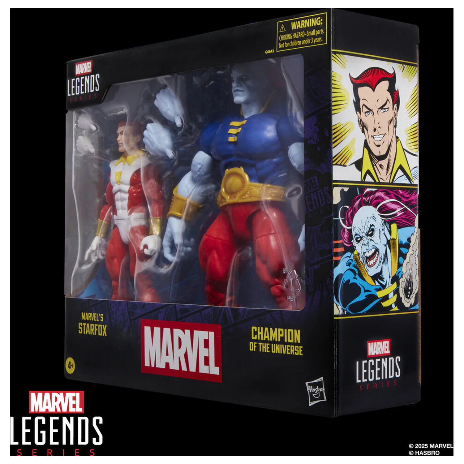 Marvel Legends Serie Starfox & Champion of the Universe Pack 2 Figuren 15 cm Produktfoto