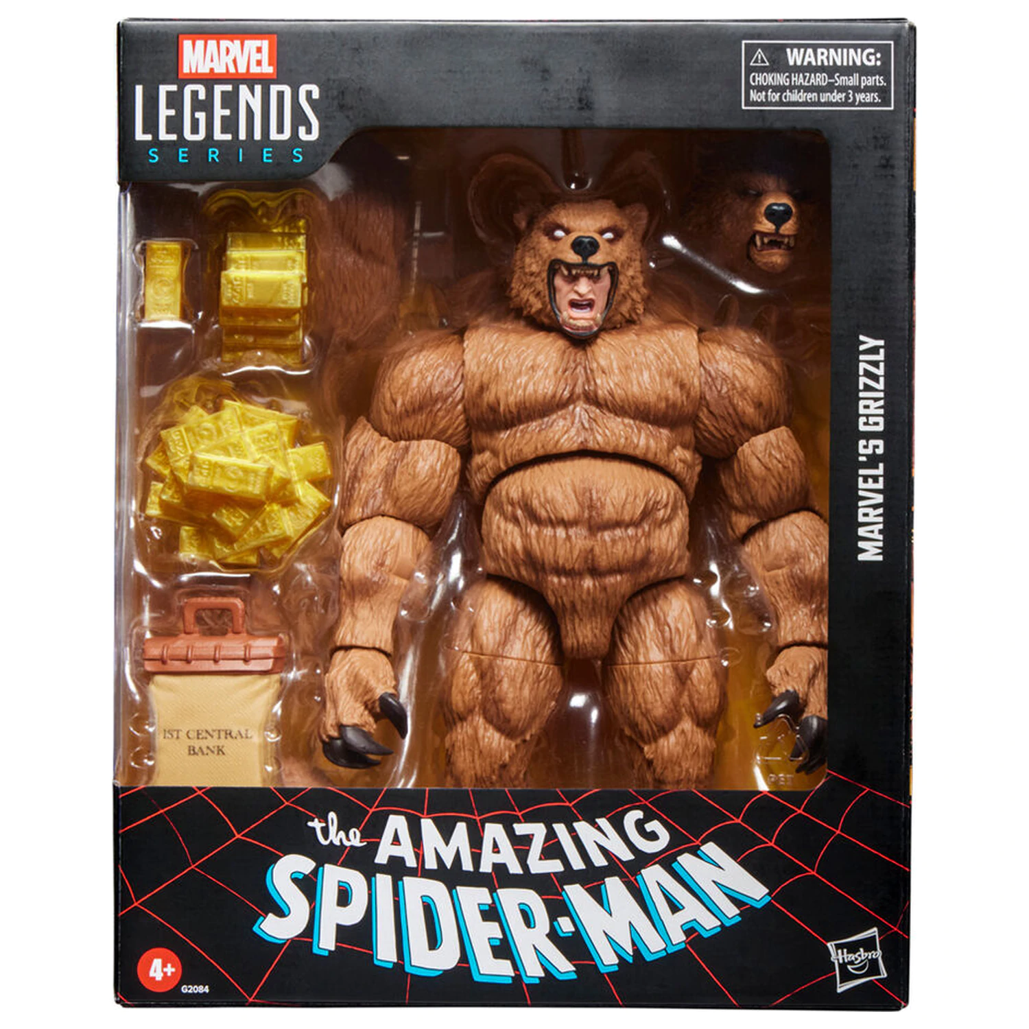 Marvel Legends Series The Amazing Spider-Man Marvel's Grizzly Figur 15cm Produktfoto