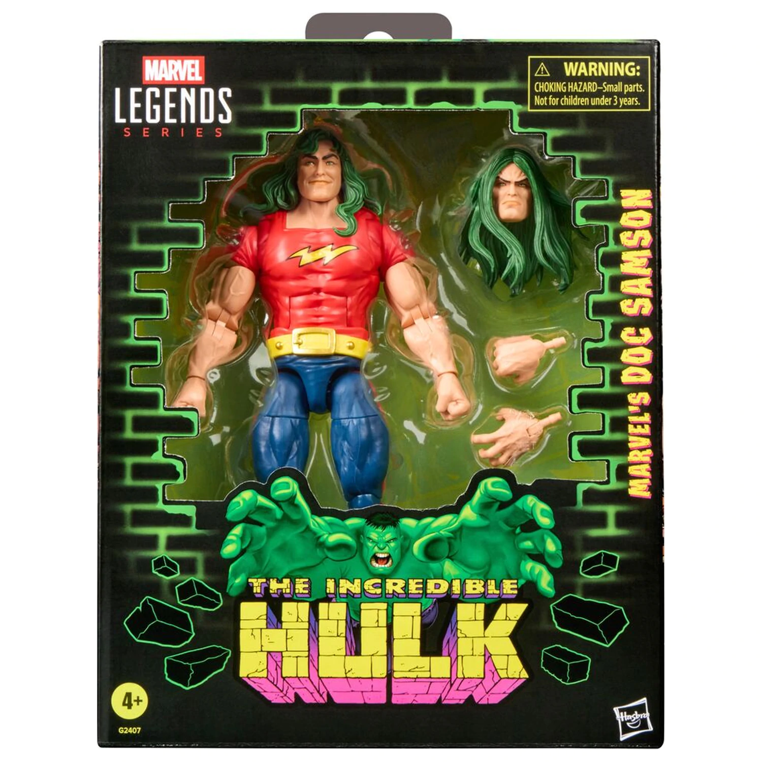 Marvel Legends Series The Incredible Hulk Marvels DOC Samson 15 cm große Figur Produktfoto
