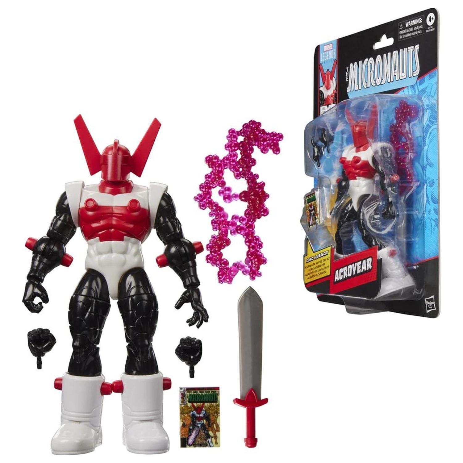 Marvel Legends Series The Micronauts Acroyear Figur 15cm Produktfoto
