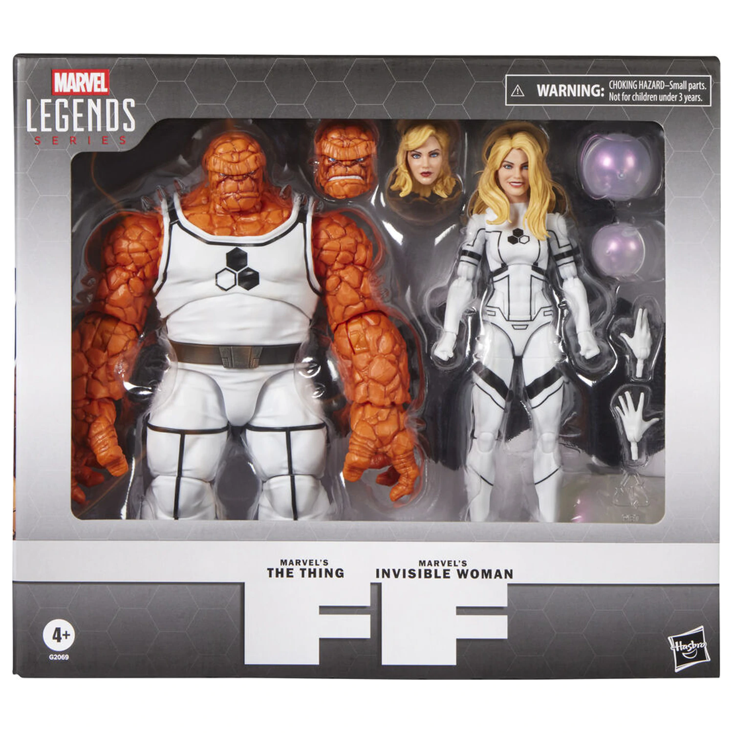 Marvel Legends Series The Thing - Invisble Woman Figur 15cm Produktfoto