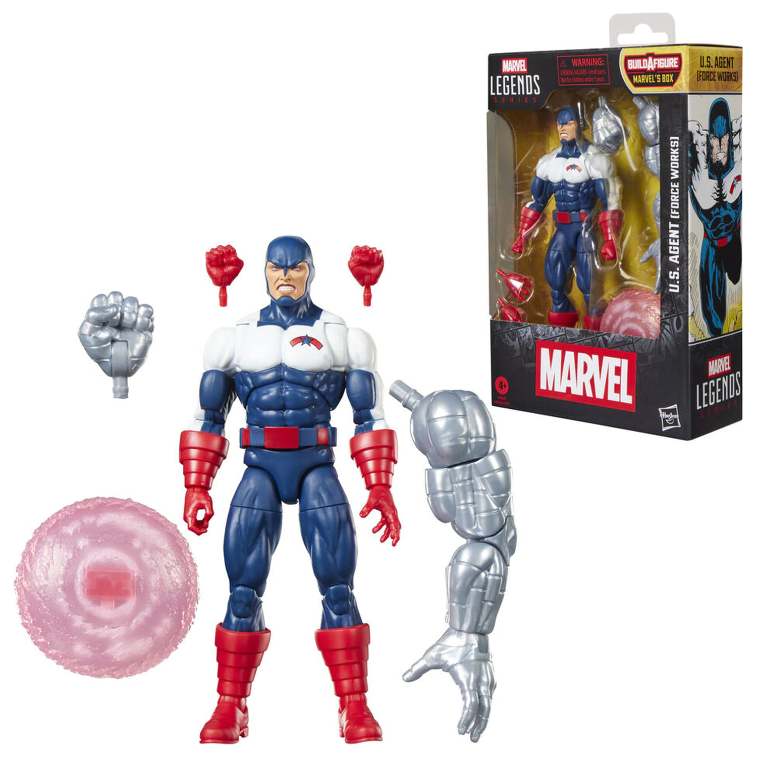 Marvel Legends Series U.S. AGENT Force Works Figur 15 cm Produktfoto