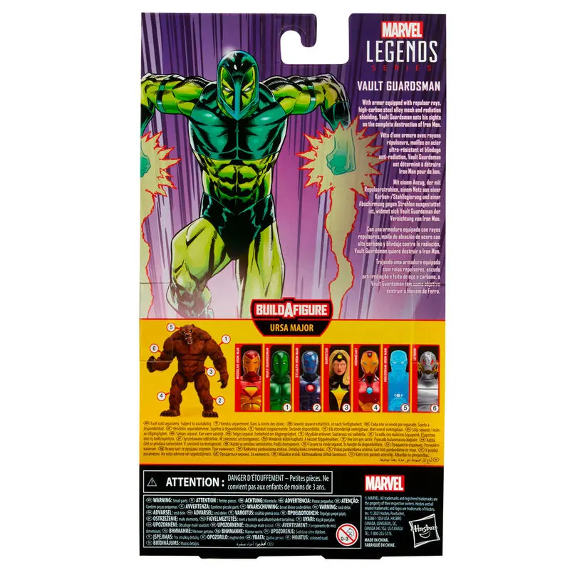 Marvel Legends Series Iron Man Vault Guardsman Figur 15cm Produktfoto