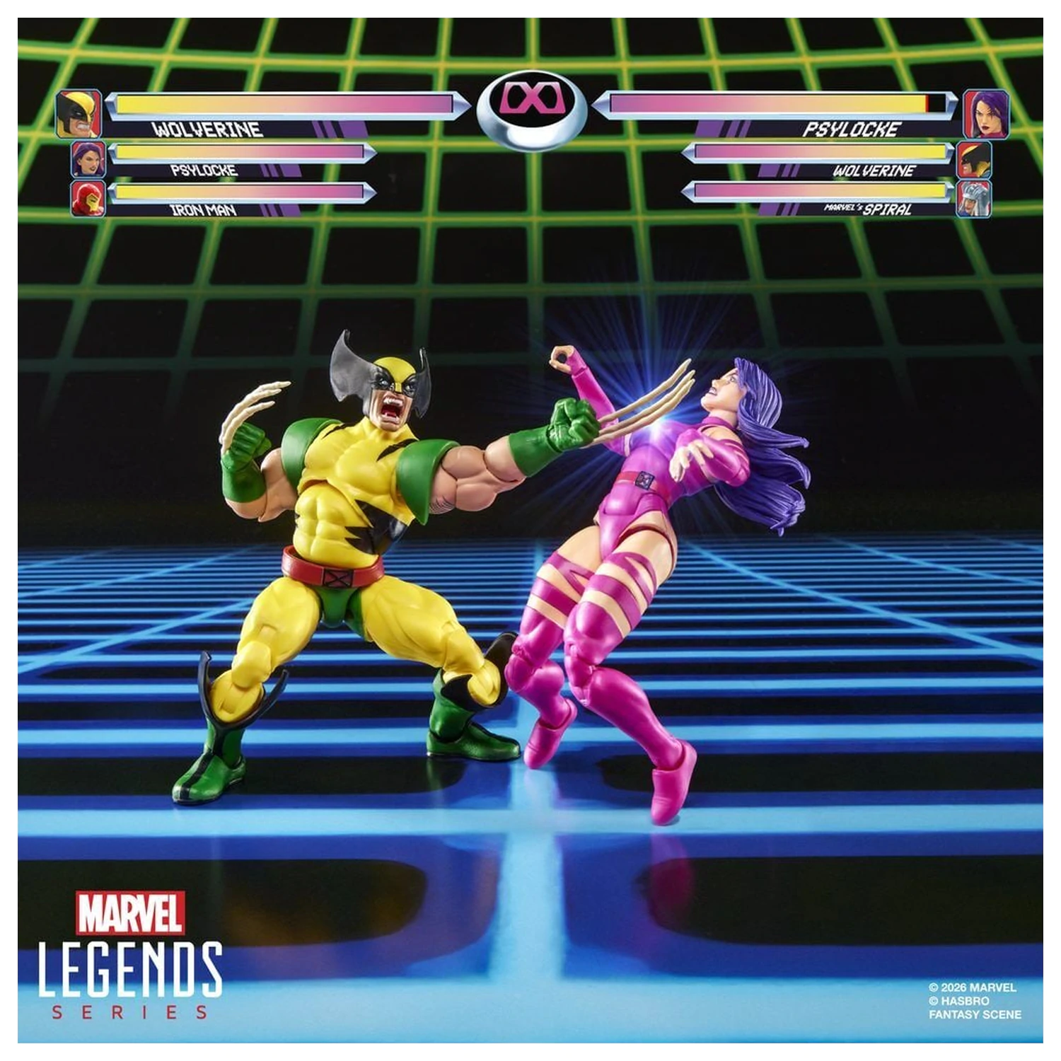 Marvel Legends Series Wolverine Vs Psylocke Pack 2 Figuren 15cm Produktfoto