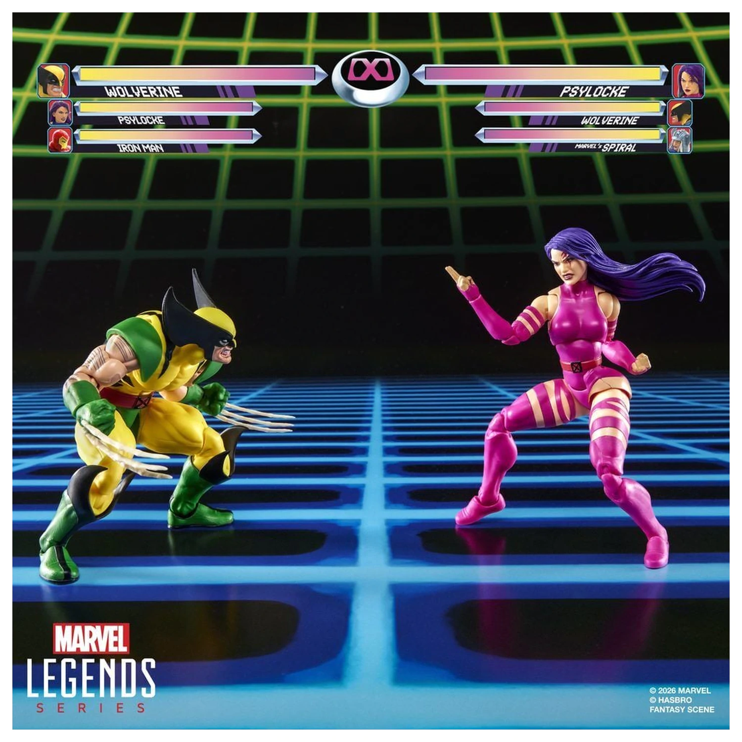 Marvel Legends Series Wolverine Vs Psylocke Pack 2 Figuren 15cm Produktfoto