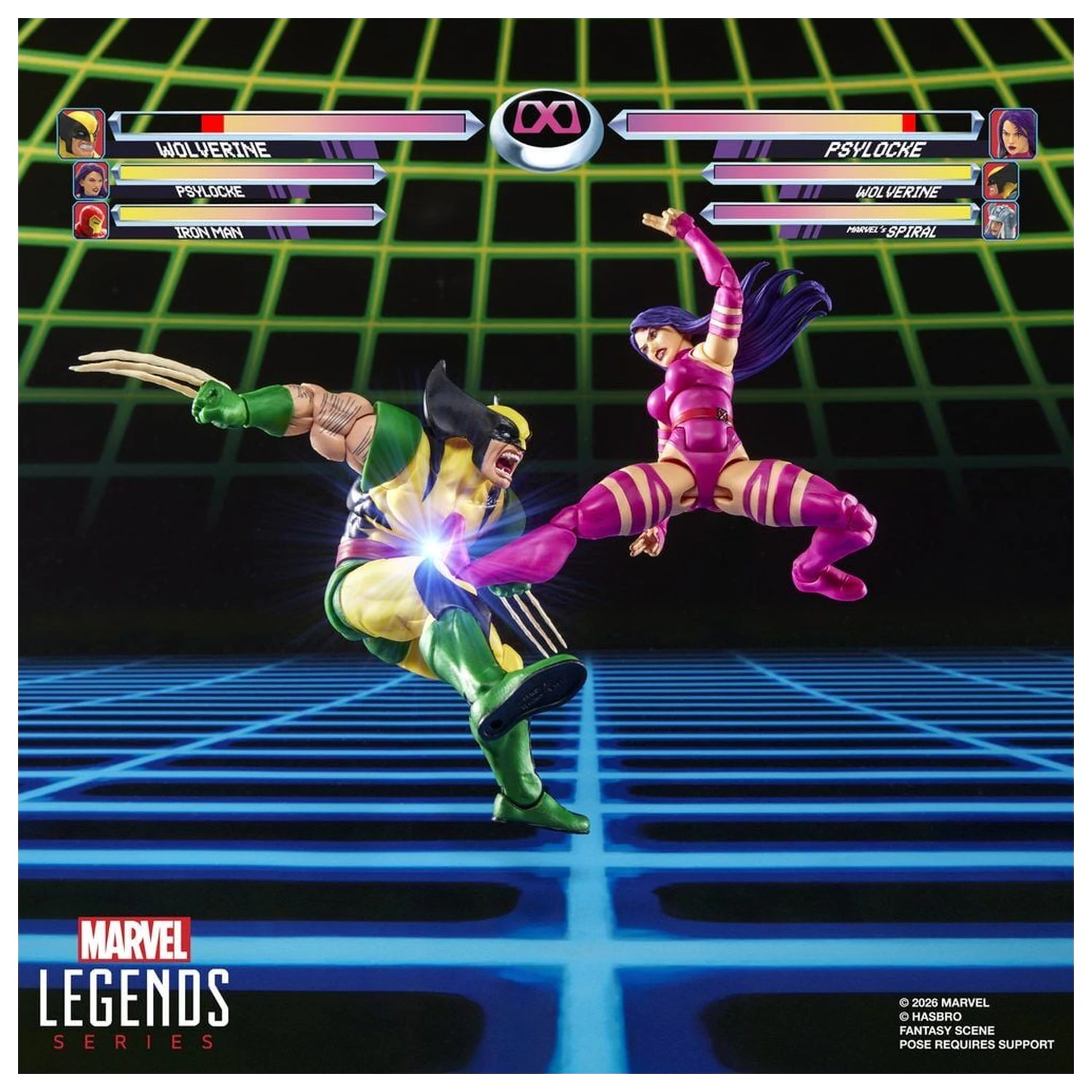 Marvel Legends Series Wolverine Vs Psylocke Pack 2 Figuren 15cm Produktfoto