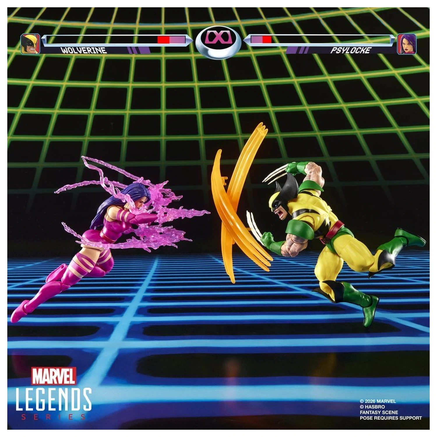 Marvel Legends Series Wolverine Vs Psylocke Pack 2 Figuren 15cm Produktfoto