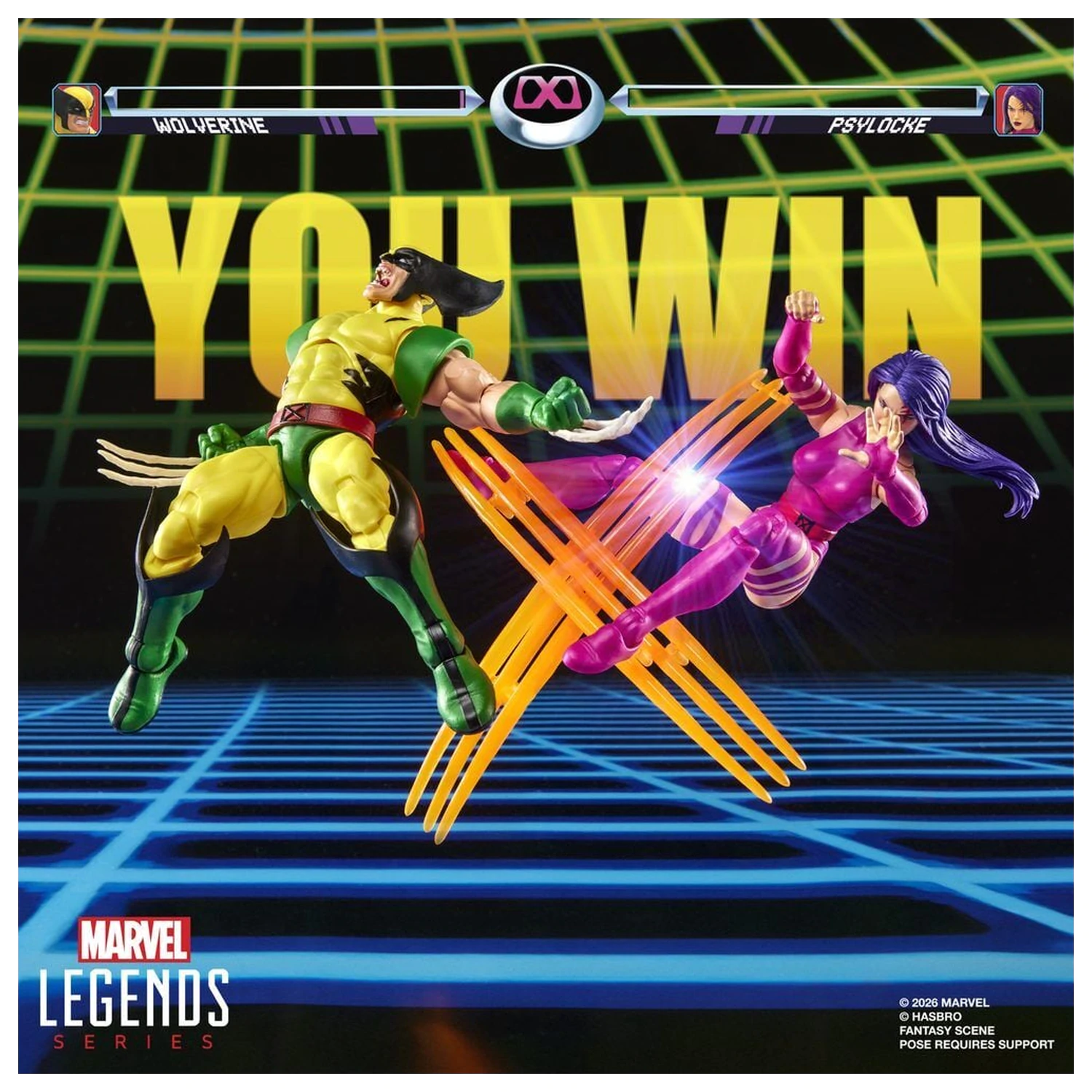 Marvel Legends Series Wolverine Vs Psylocke Pack 2 Figuren 15cm Produktfoto