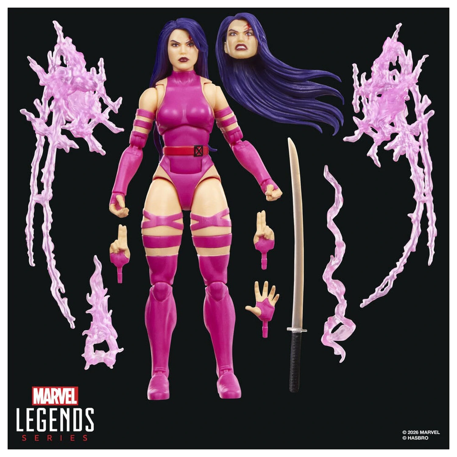 Marvel Legends Series Wolverine Vs Psylocke Pack 2 Figuren 15cm Produktfoto