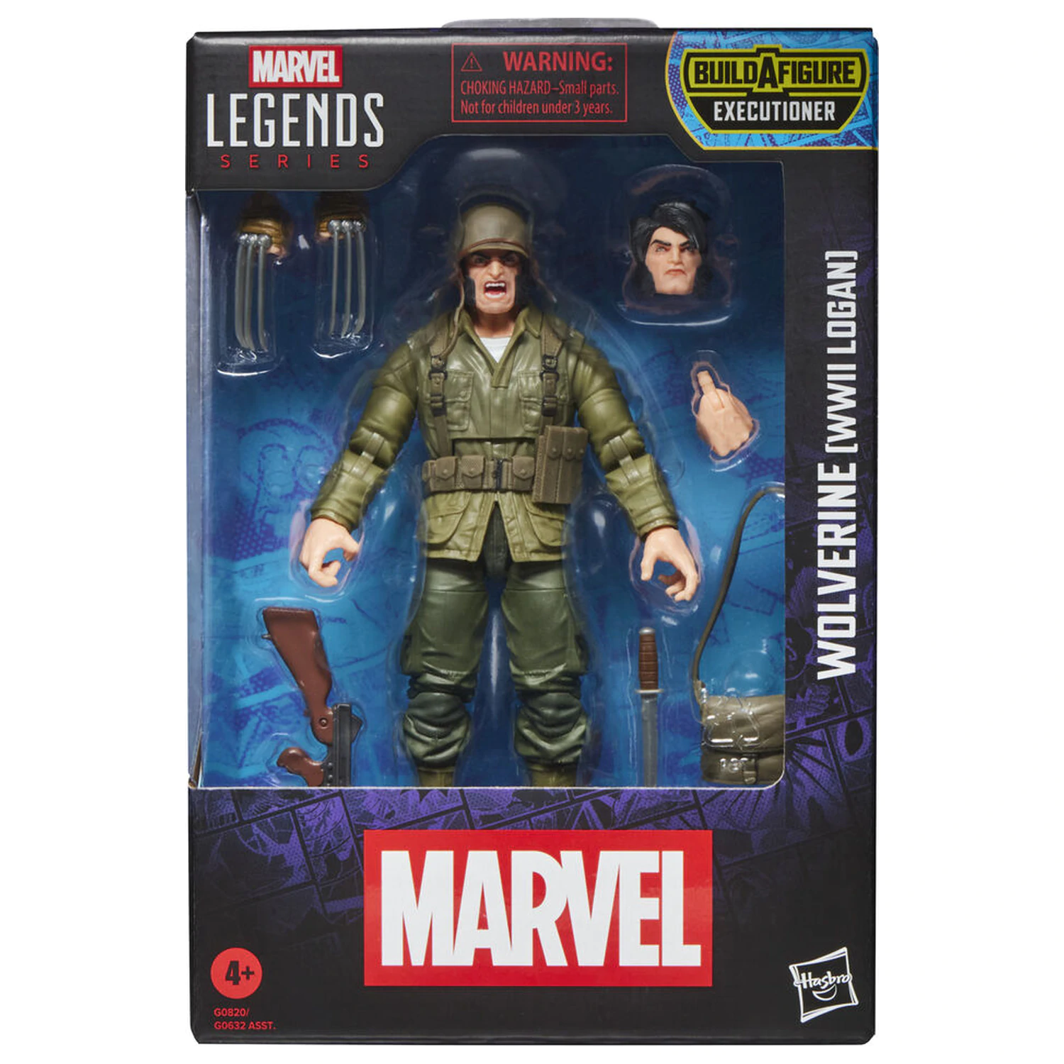 Marvel Legends Series Wolverine WwIl Logan Figur 15 cm Produktfoto