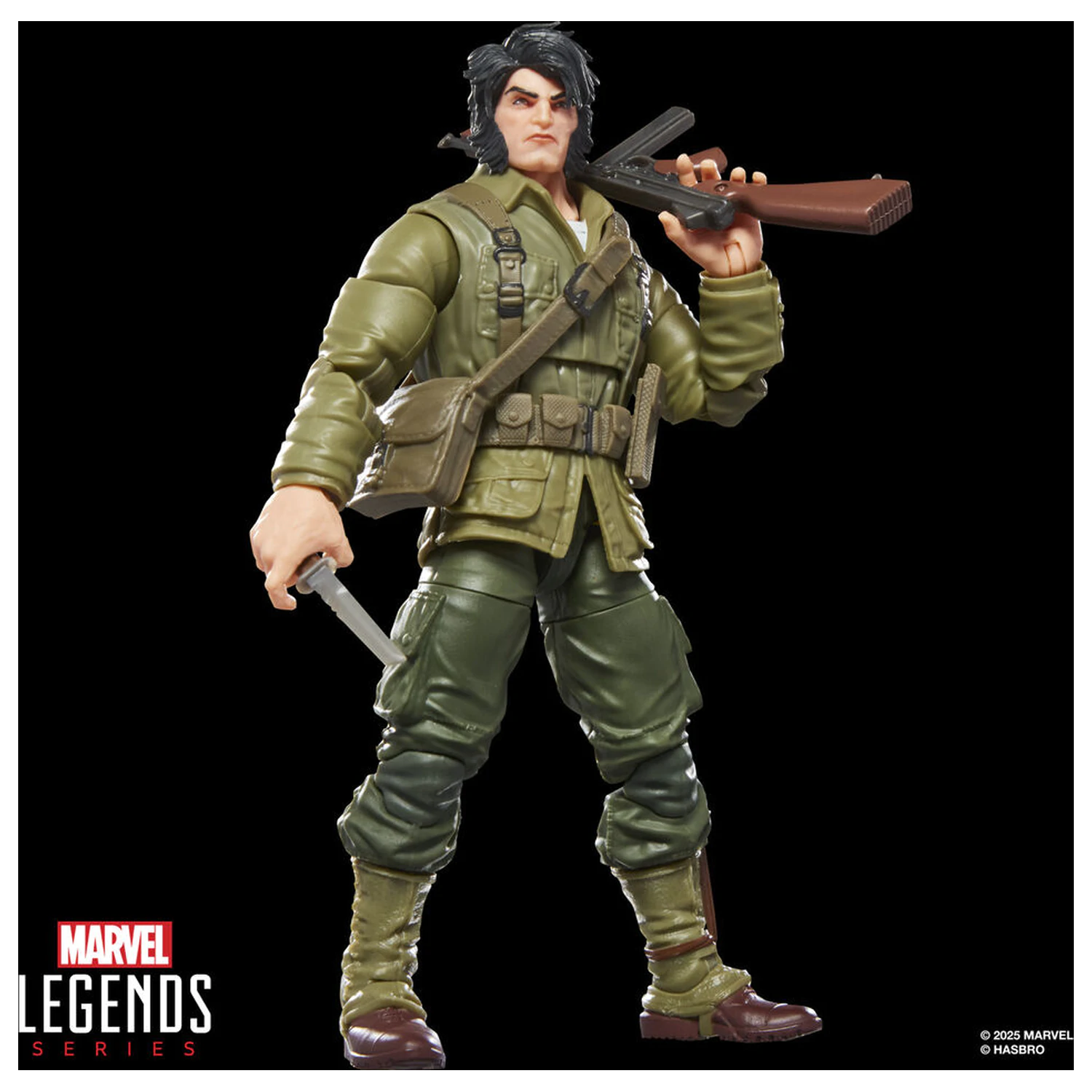 Marvel Legends Series Wolverine WwIl Logan Figur 15 cm Produktfoto