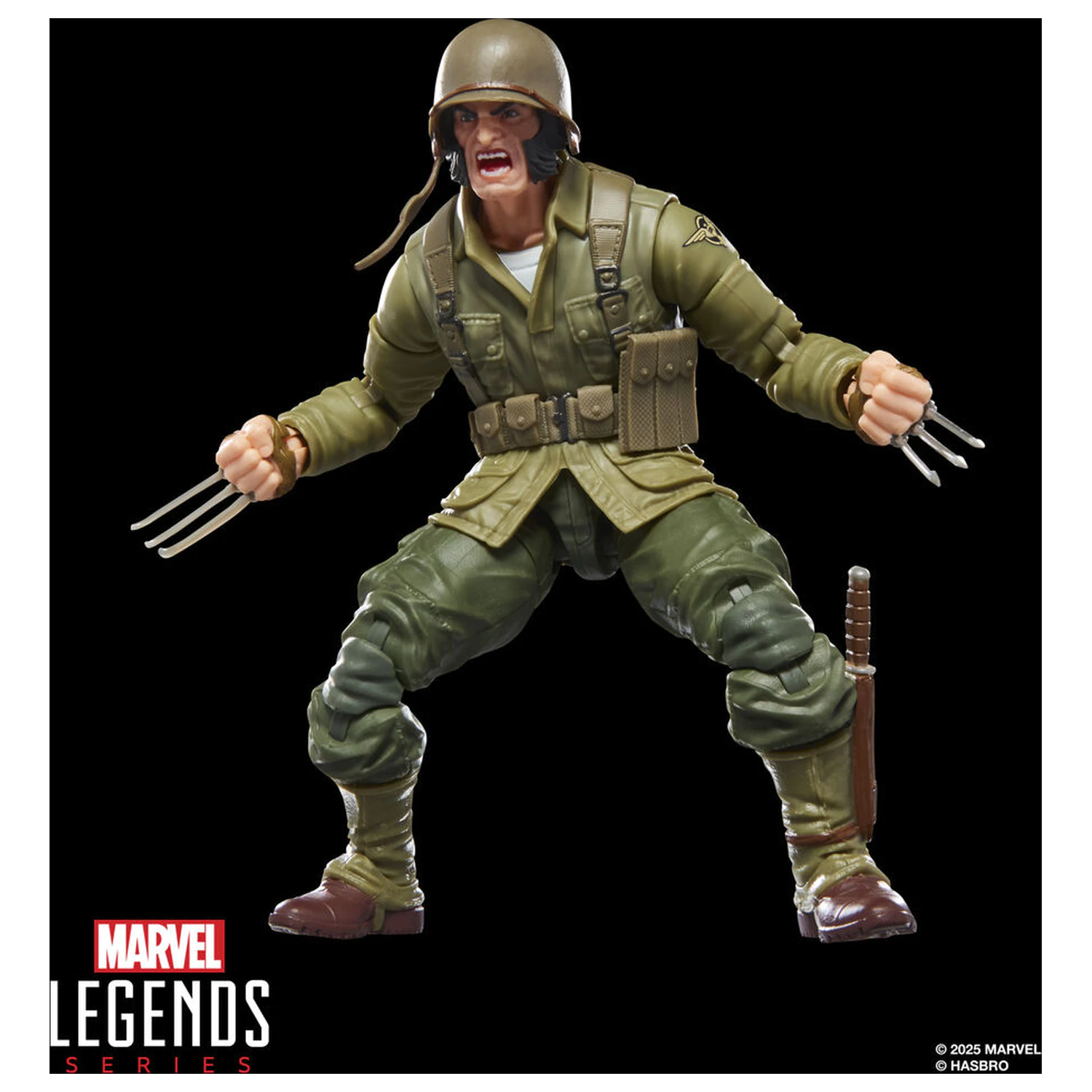 Marvel Legends Series Wolverine WwIl Logan Figur 15 cm Produktfoto