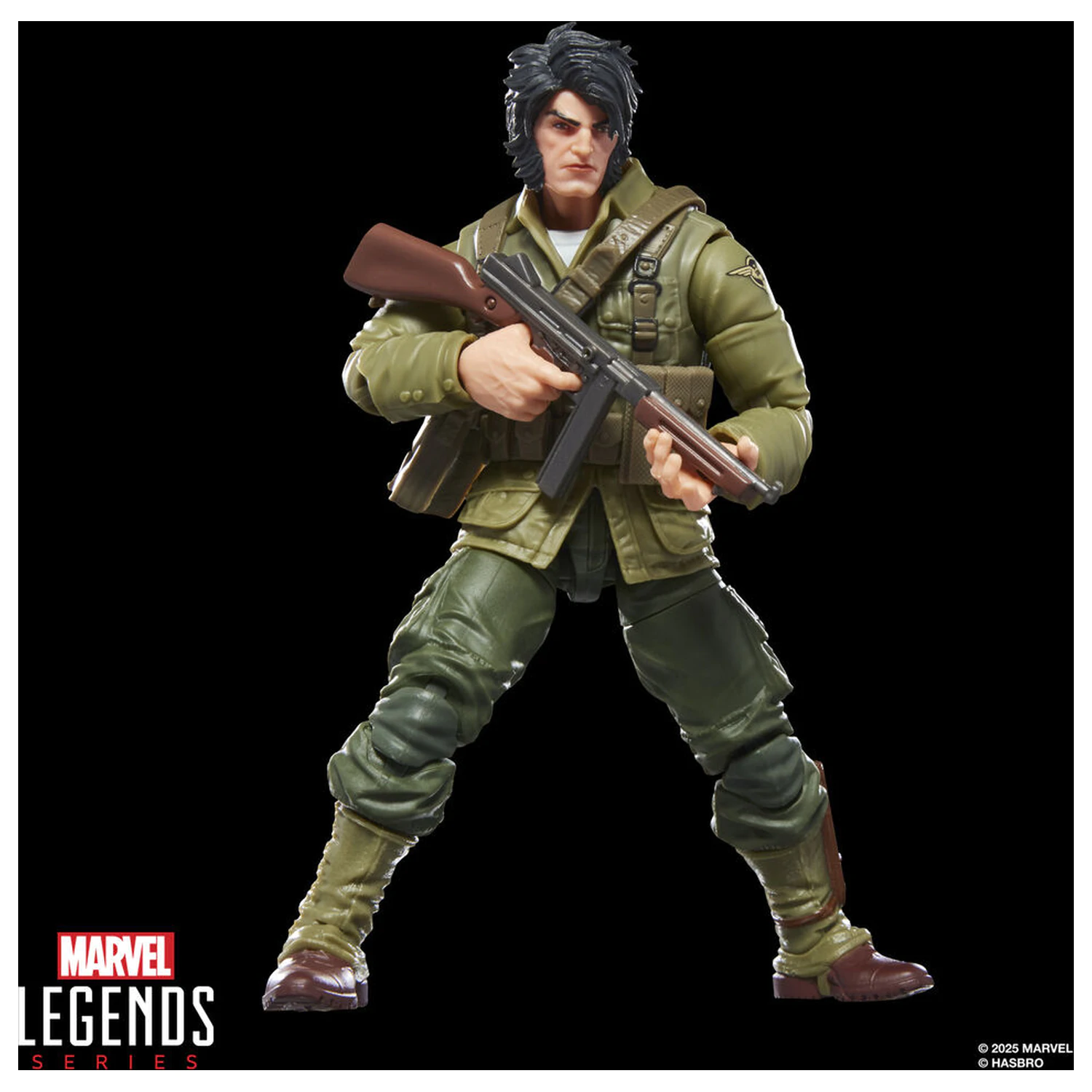Marvel Legends Series Wolverine WwIl Logan Figur 15 cm Produktfoto