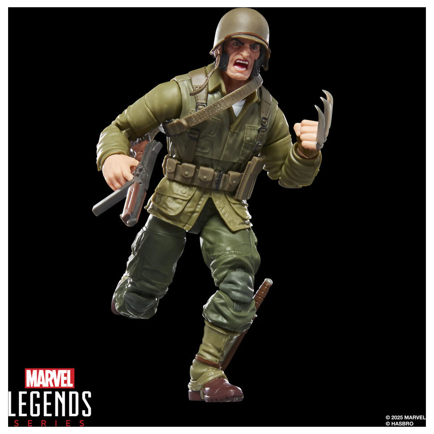 Marvel Legends Series Wolverine WwIl Logan Figur 15 cm Produktfoto