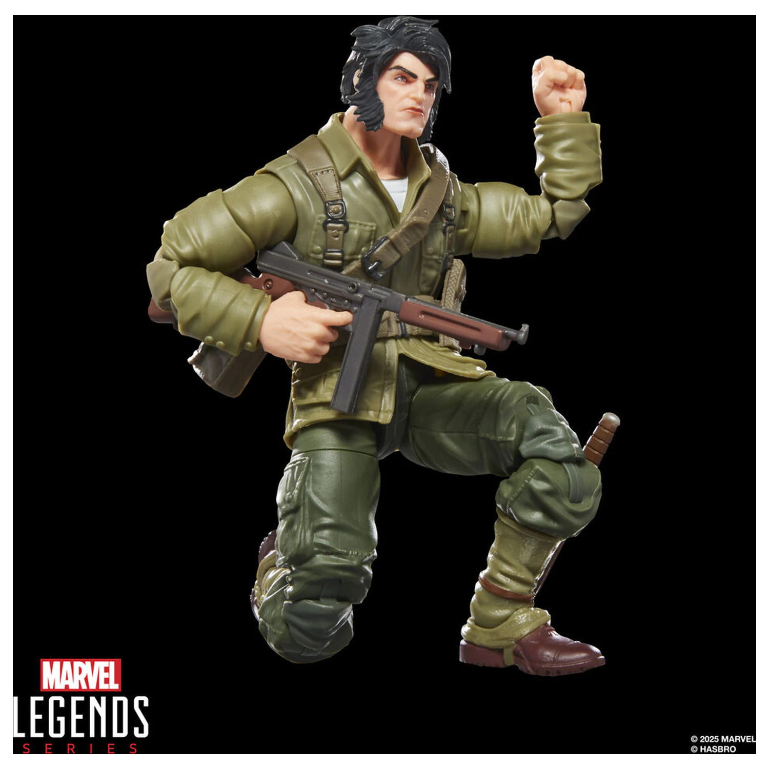 Marvel Legends Series Wolverine WwIl Logan Figur 15 cm Produktfoto